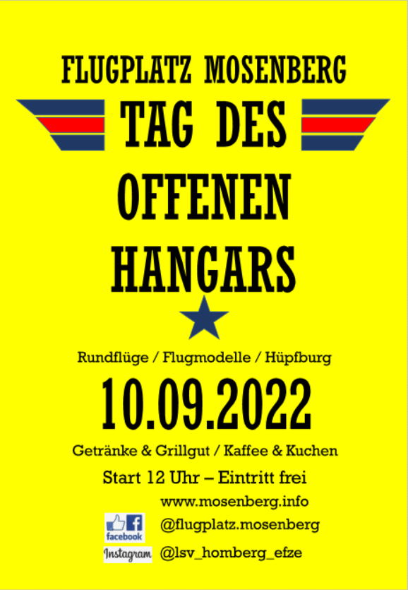 Tag des offenen Hangars 2022